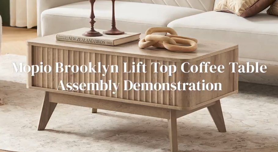 Amazon.com: mopio Brooklyn Lift Top Coffee Table for Living Room